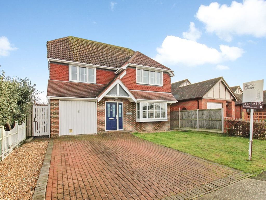 4 bed detached house for sale in Lawrence Gardens, Herne Bay CT6, £
