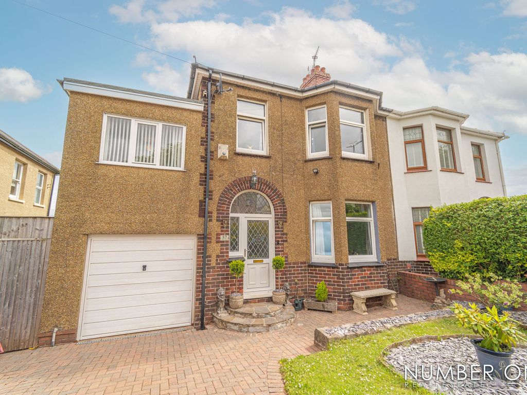 4 bed semidetached house for sale in St. Julians Road, Newport NP19, £