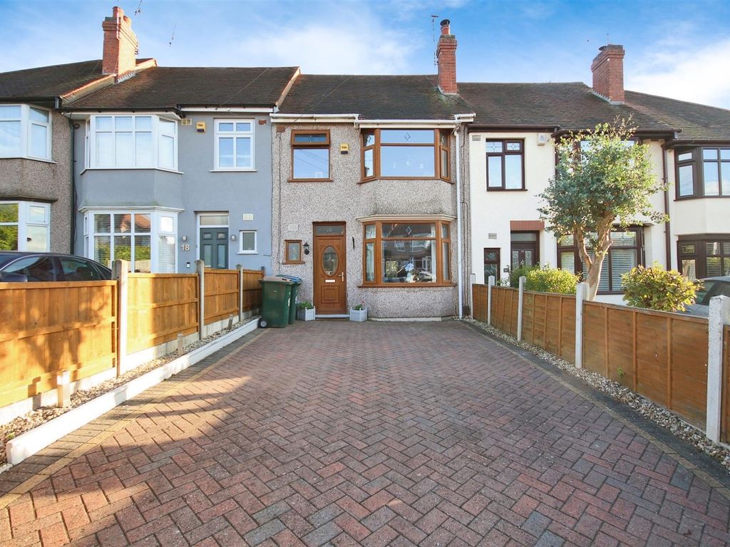 3 bed terraced house for sale in Albert Crescent, Keresley, Coventry