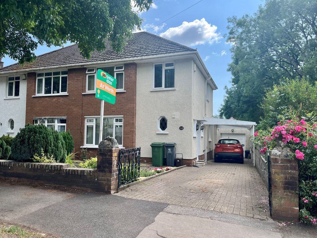 3 bed semidetached house for sale in Heol Uchaf, Rhiwbina, Cardiff