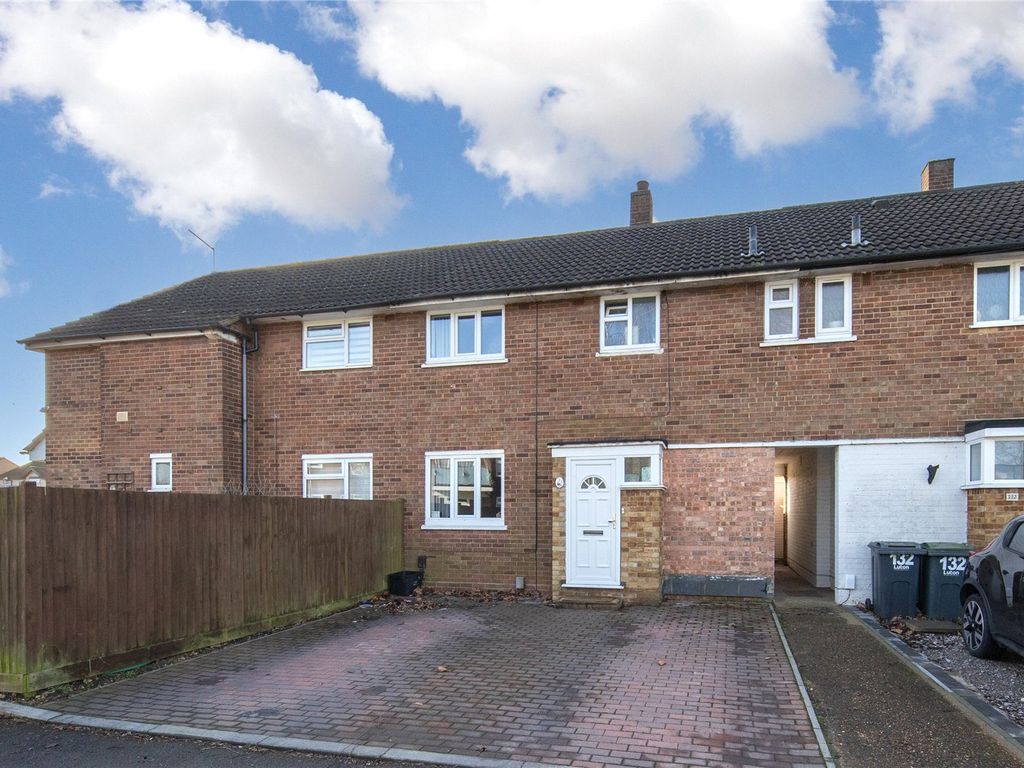 3 bed terraced house for sale in Wigmore Lane, Luton, Bedfordshire LU2