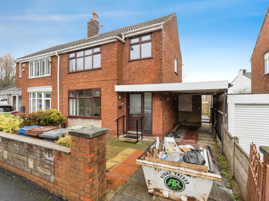 3 bed semidetached house for sale in Hanover Road, Hindley, Wigan WN2