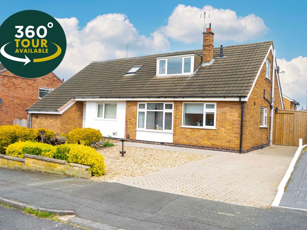 3 Bed Semi Detached Bungalow For Sale In Halcroft Rise Wigston