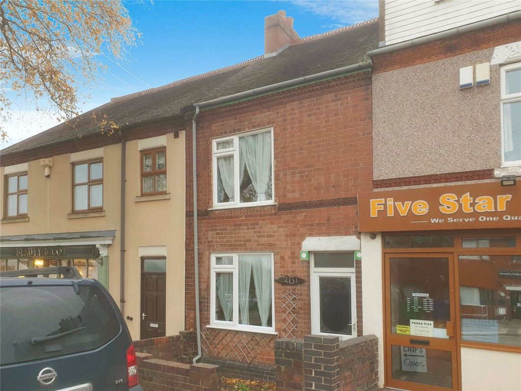 2 bed terraced house for sale in Church Road, Nuneaton, Warwickshire