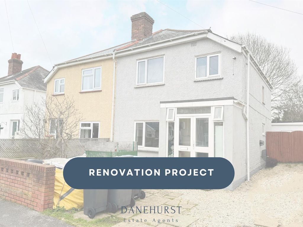 3 bed semidetached house for sale in Kinson Grove, Bournemouth BH10, £