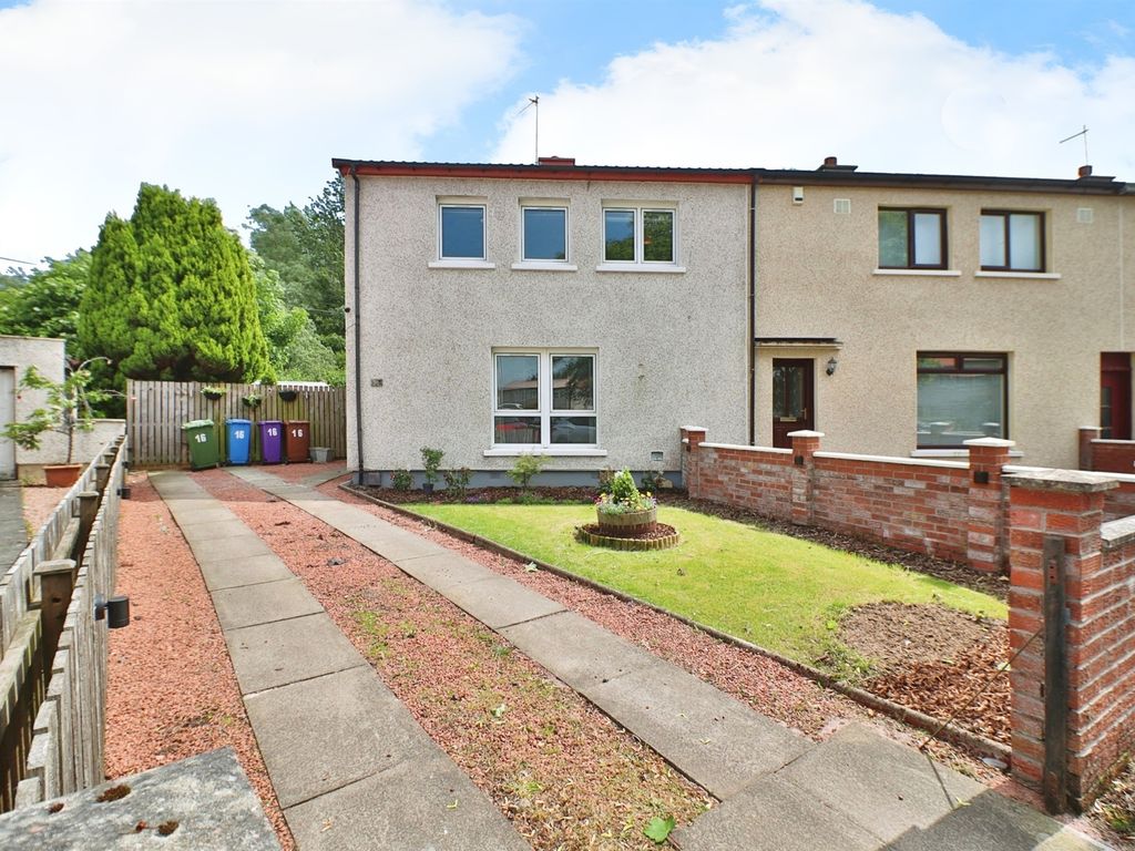 3 bed end terrace house for sale in Rockfield Road, Robroyston, Glasgow ...
