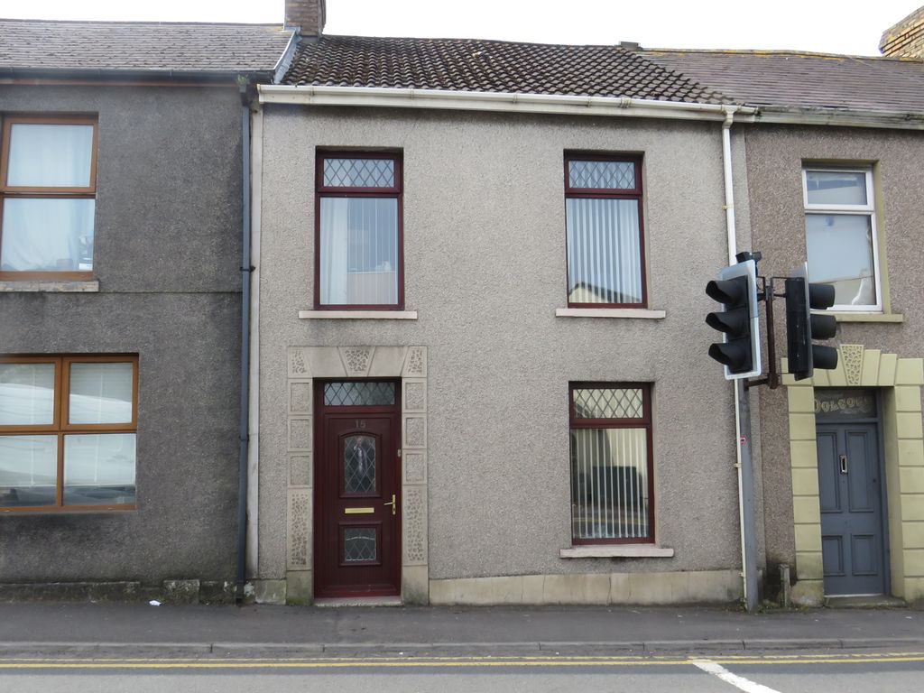 3 bed terraced house for sale in Pemberton Road, Llanelli SA14, £