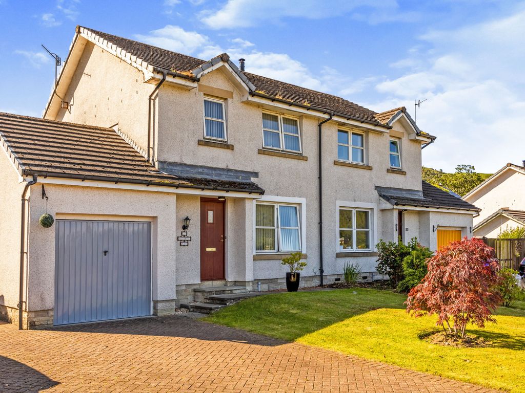 3 bed semidetached house for sale in Craigmore View, Aberfoyle FK8