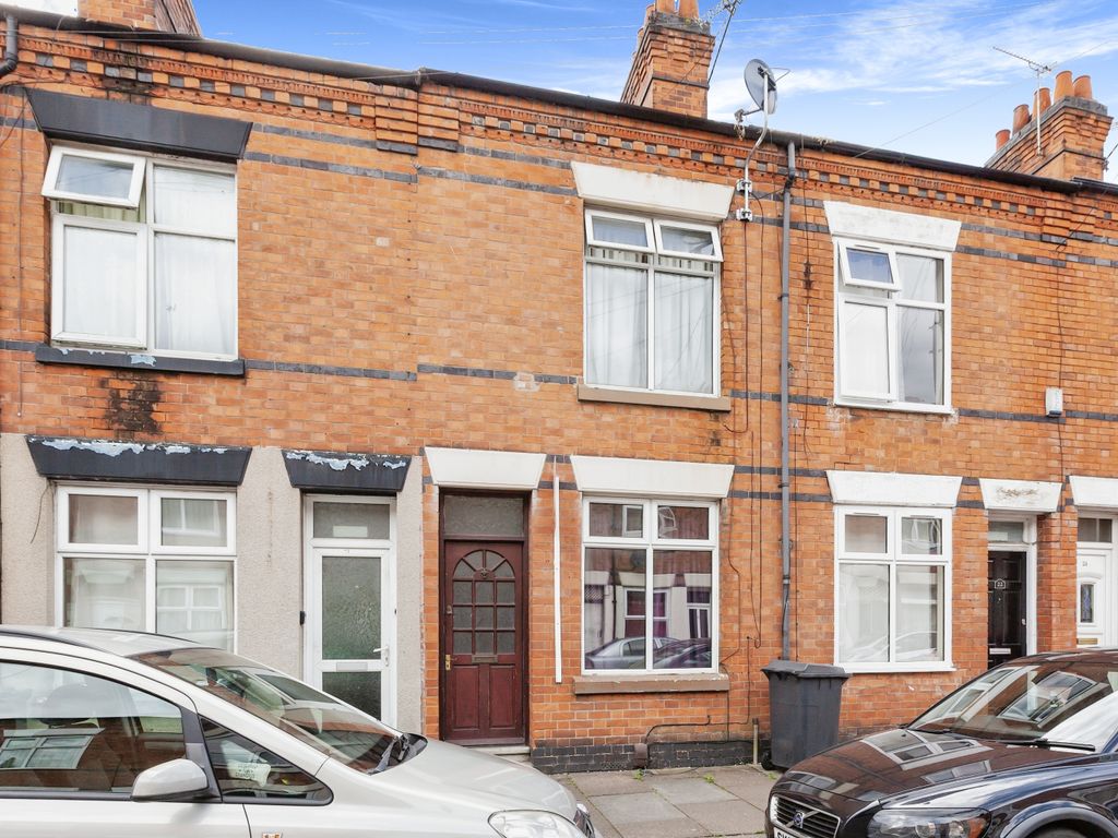 2 bed terraced house for sale in Bosworth Street, Leicester LE3, £