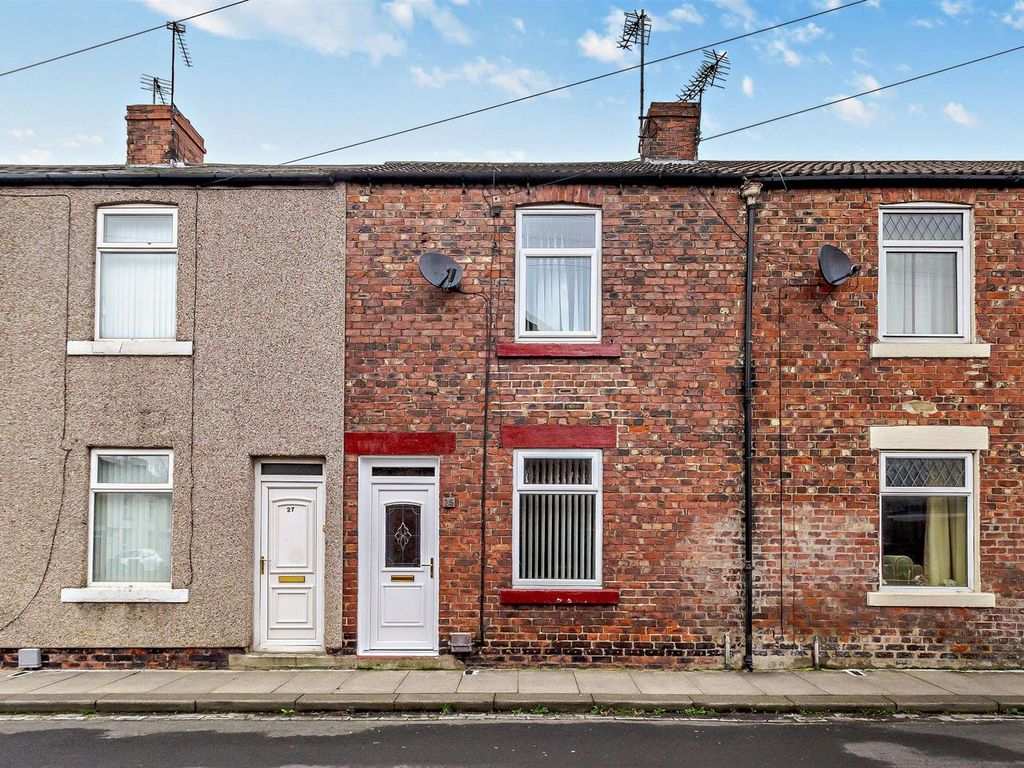 2 bed terraced house for sale in Primitive Street, Shildon DL4, £35,000
