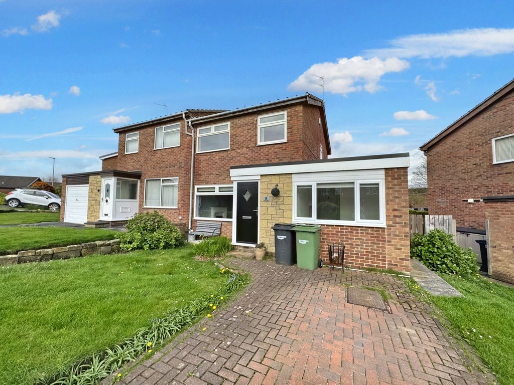 3 bed semidetached house for sale in The Wynding, Bedlington NE22, £