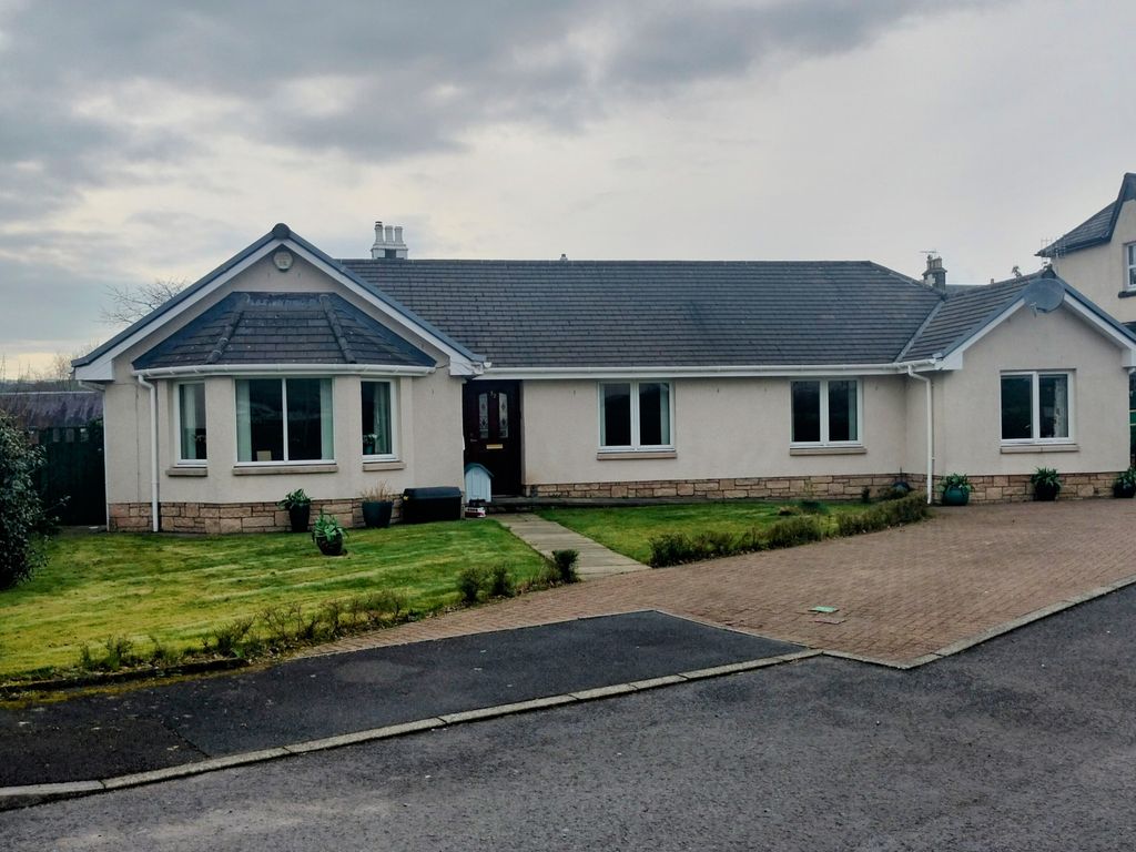 4 bed detached bungalow for sale in Crosslaw Burn, Moffat DG10, £