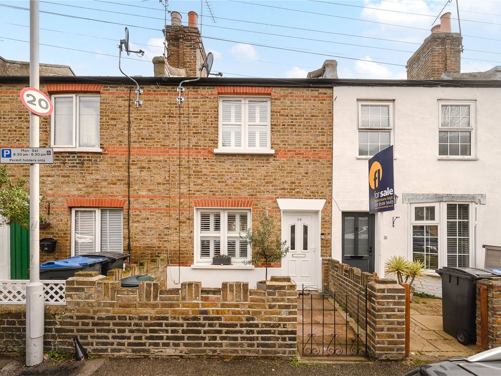 2 bed terraced house for sale in York Road, Kingston Upon Thames KT2