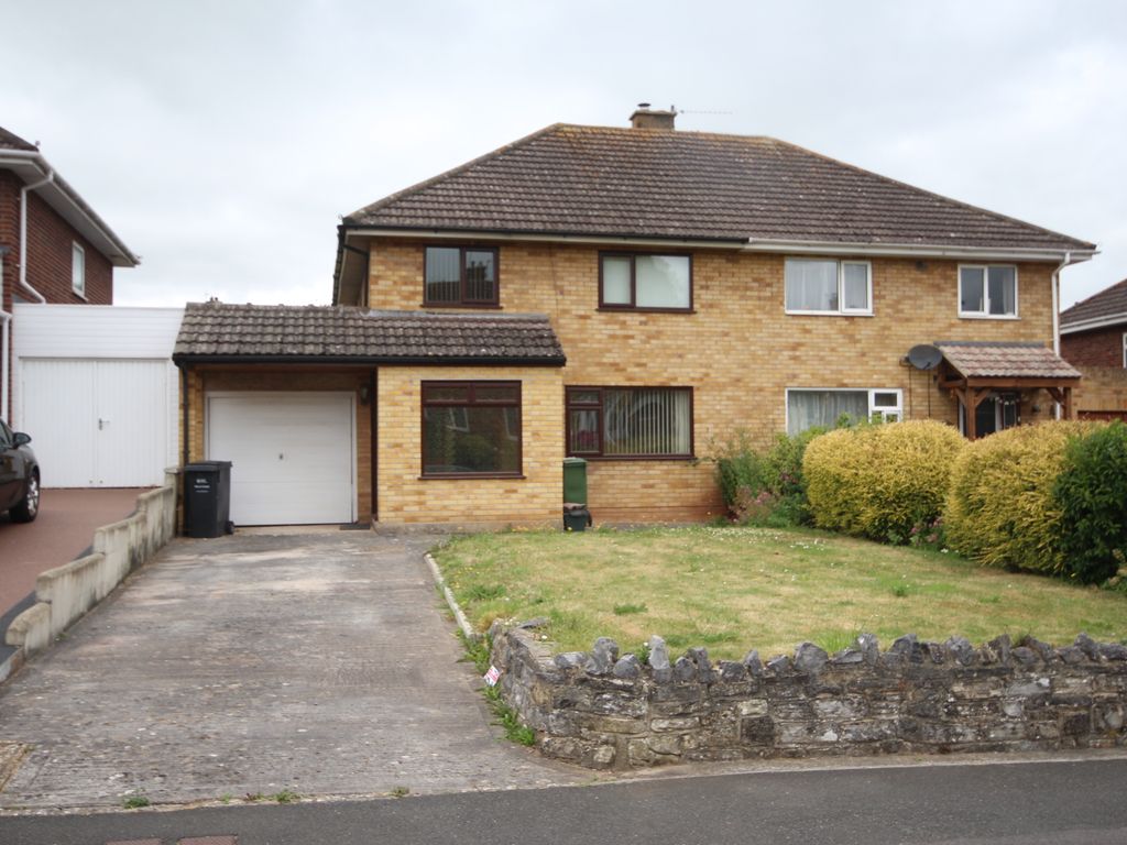 3 bed semidetached house for sale in Alfoxton Road, Bridgwater TA6, £