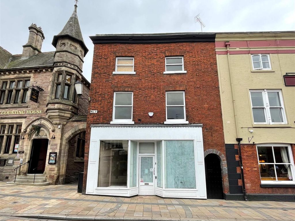 Retail premises for sale in 2 Mill Street, Congleton CW12, £132,000