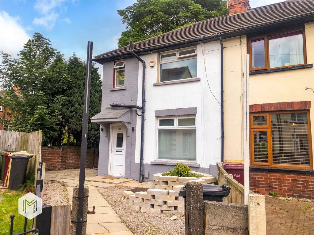 3 bed semidetached house for sale in Bleak Street, Tonge Moor, Bolton