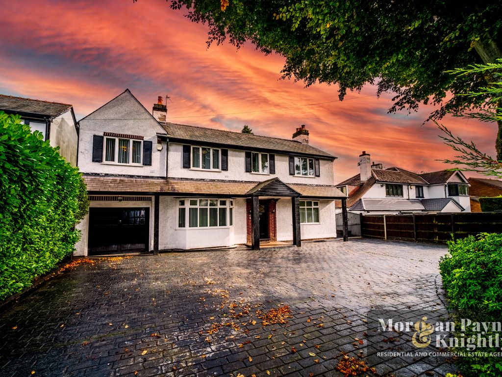 5 bed detached house for sale in Codsall Road, Wolverhampton WV6, £