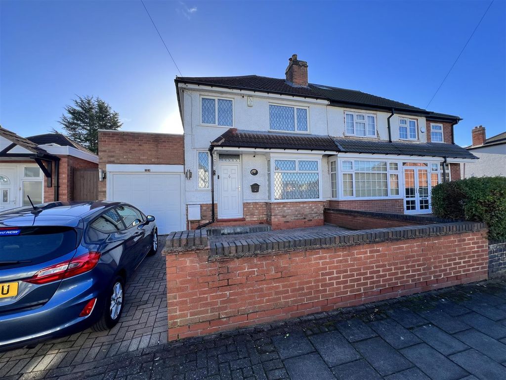 3 bed semidetached house for sale in Morley Road, Ward End, Birmingham