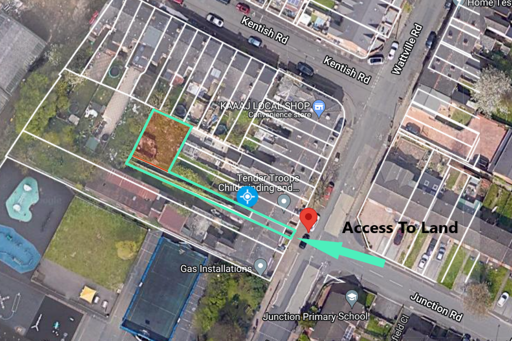 Land for sale in Land To Rear, Birmingham, Handsworth B21, £54,999 Zoopla