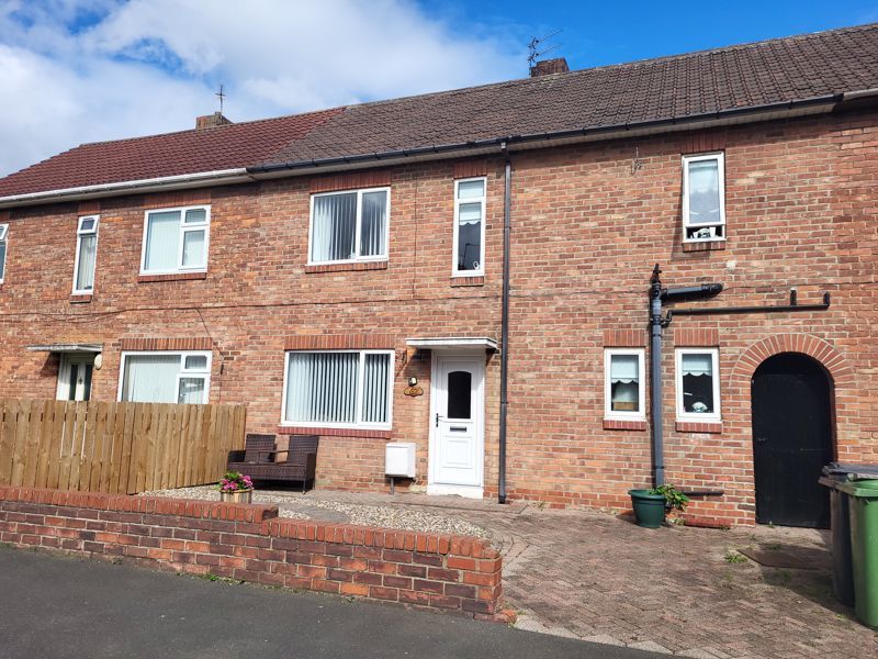 3 bed terraced house for sale in Roslin Park, Bedlington NE22, £110,000