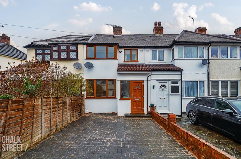 3 bed terraced house for sale in Diban Avenue, Hornchurch RM12, £
