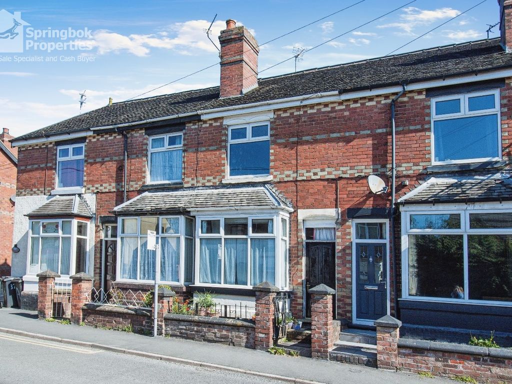 2 bed terraced house for sale in Uttoxeter Road, Blythe Bridge, Stoke