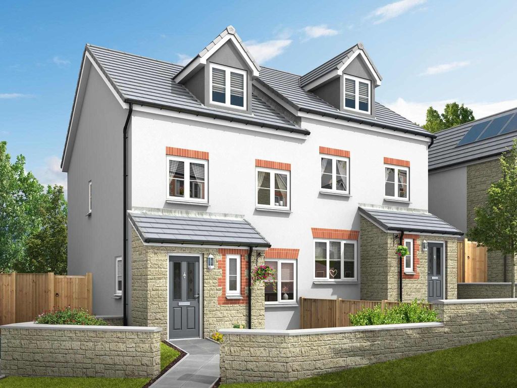 New home, 4 bed semidetached house for sale in "The Jenner Saxon Gate" at Maple Grove