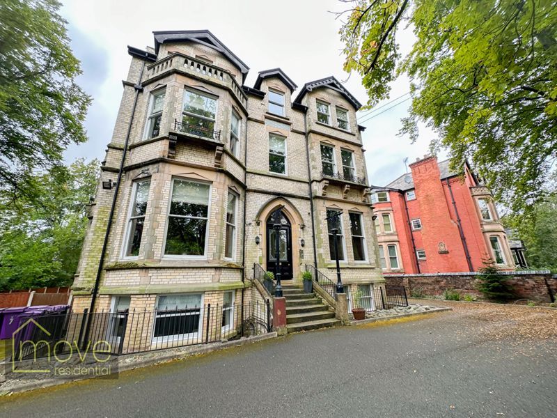 3 bed flat for sale in Aigburth Drive, Sefton Park, Liverpool L17, £