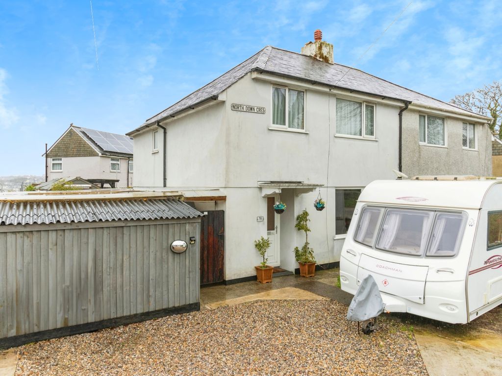 3 bed semidetached house for sale in North Down Crescent, Keyham, Plymouth PL2, £200,000 Zoopla