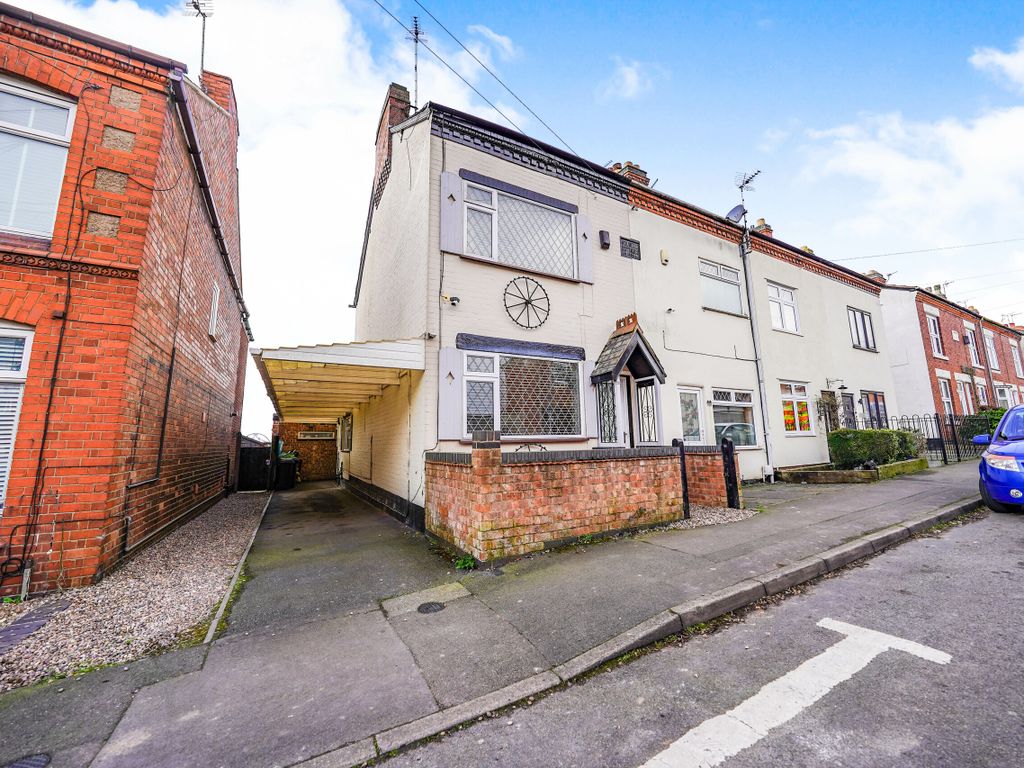 3 bed end terrace house for sale in Stamford Street, Ratby, Leicester