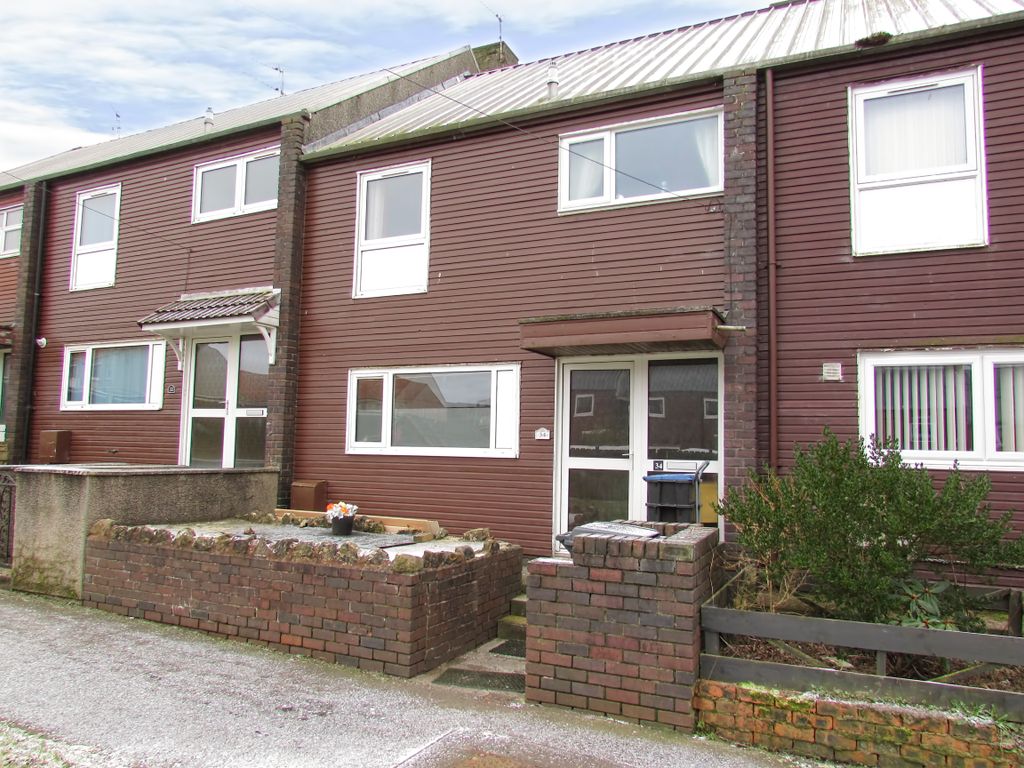 3 bed terraced house for sale in Campbell Court, Cumnock KA18, £56,000