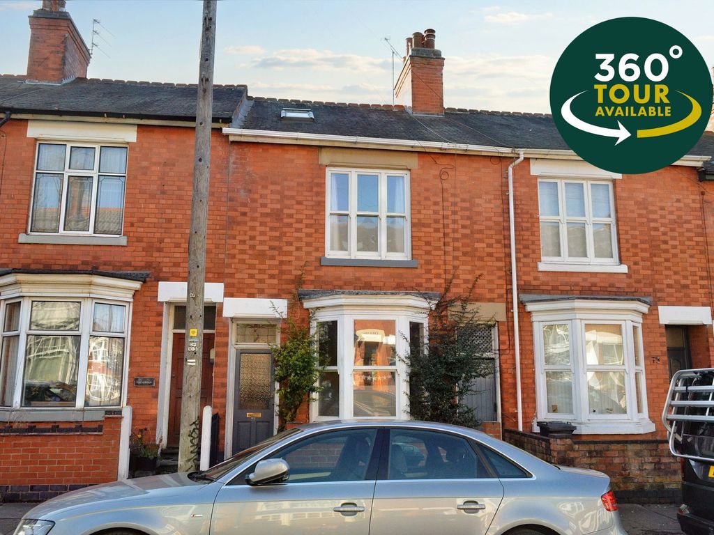 2 bed terraced house for sale in Lorne Road, Clarendon Park, Leicester