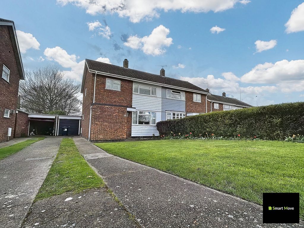 3 bed semidetached house for sale in Winston Way, Farcet, Peterborough