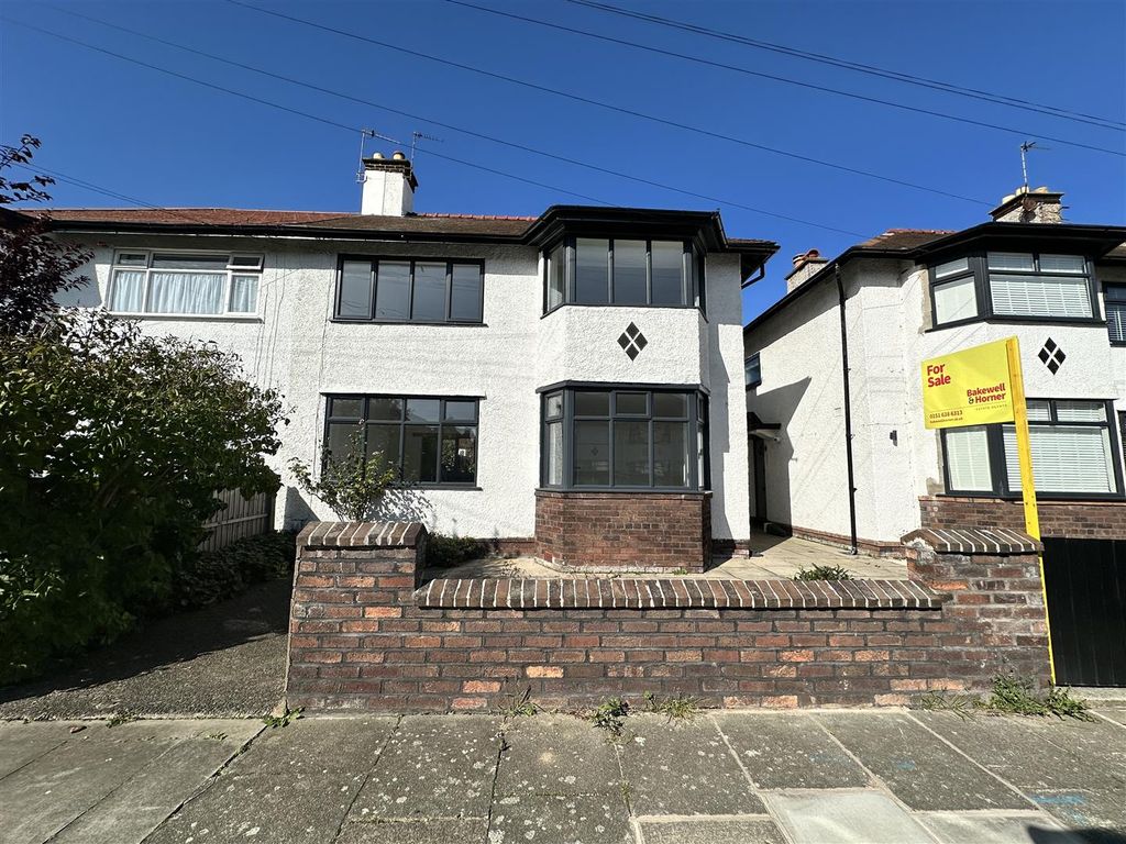 3 bed semidetached house for sale in Broadway Avenue, Wallasey CH45, £