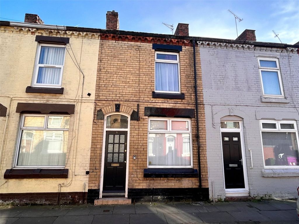 2 bed terraced house to rent in Espin Street, Walton, Liverpool L4, £