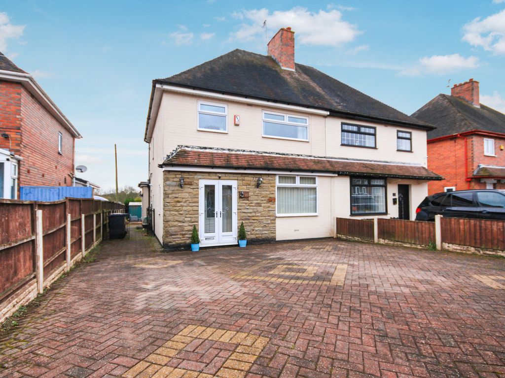 3 bed semidetached house for sale in Mount Road, Blythe Bridge, Stoke