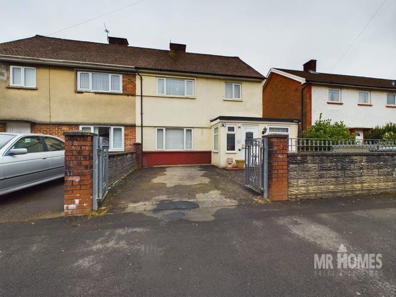 3 bed semidetached house for sale in Heol Yr Odyn, Caerau, Cardiff CF5