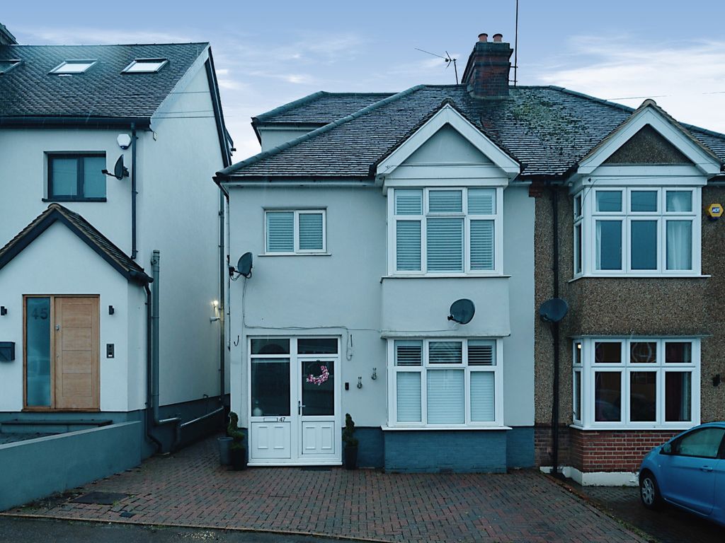 4 bed semidetached house for sale in Warley Mount, Warley, Brentwood CM14 Zoopla