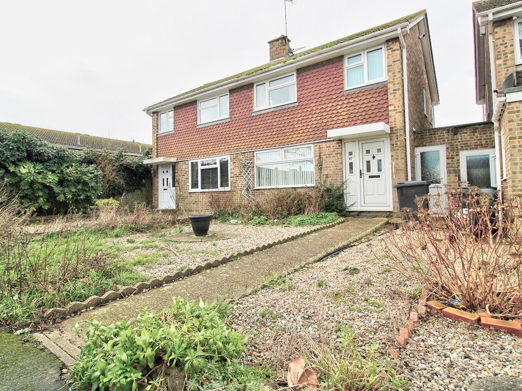 3 bed semidetached house for sale in Gainsborough Crescent, Eastbourne