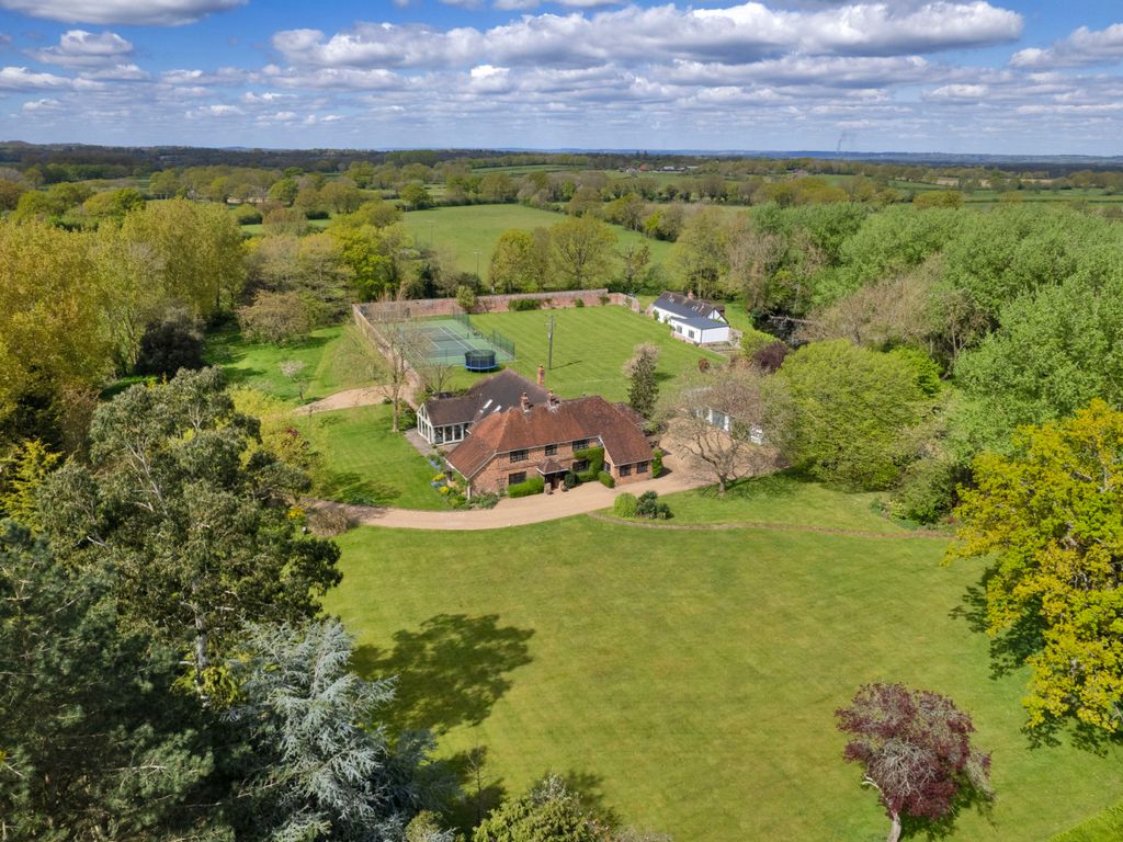 7 bed detached house for sale in Biddenden, Ashford, Kent TN27, £