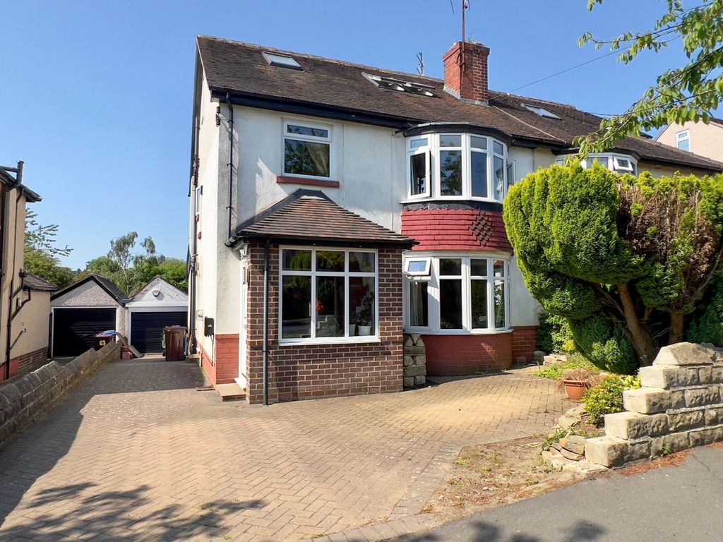 4 bed semidetached house to rent in Furniss Avenue, Dore, Sheffield