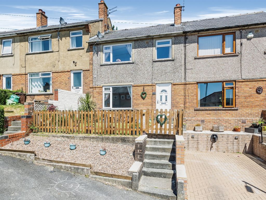 3 bed terraced house for sale in Windsor Crescent, Oakworth, Keighley