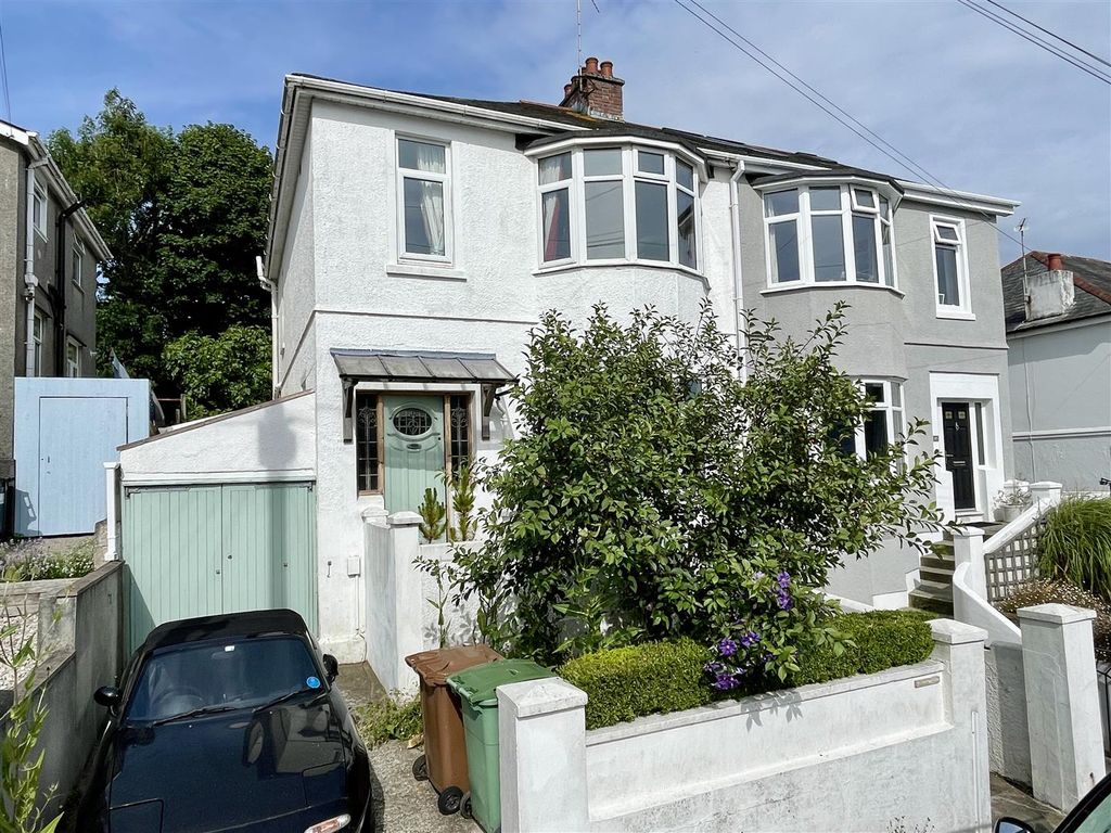 3 bed semidetached house for sale in Brean Down Road, Plymouth PL3, £