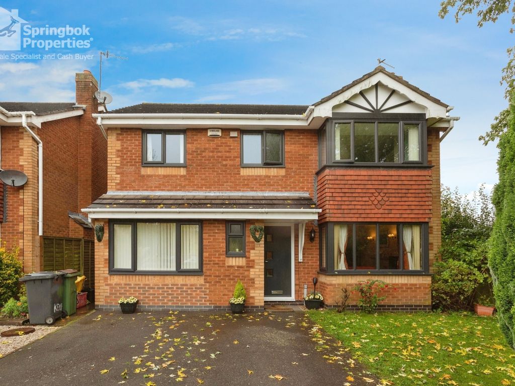 5 bed detached house for sale in Kemp Road, Coalville, Leicestershire