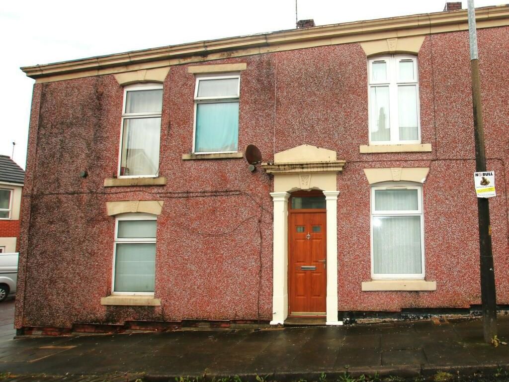 3 bed terraced house for sale in Hall Street, Blackburn BB2, £69,950