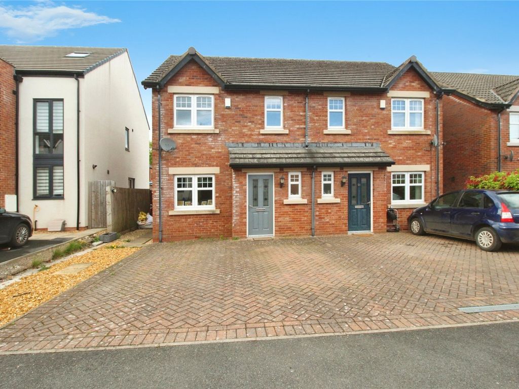 3 bed semidetached house for sale in Turnstone Drive, Carlisle CA2, £136,000 Zoopla
