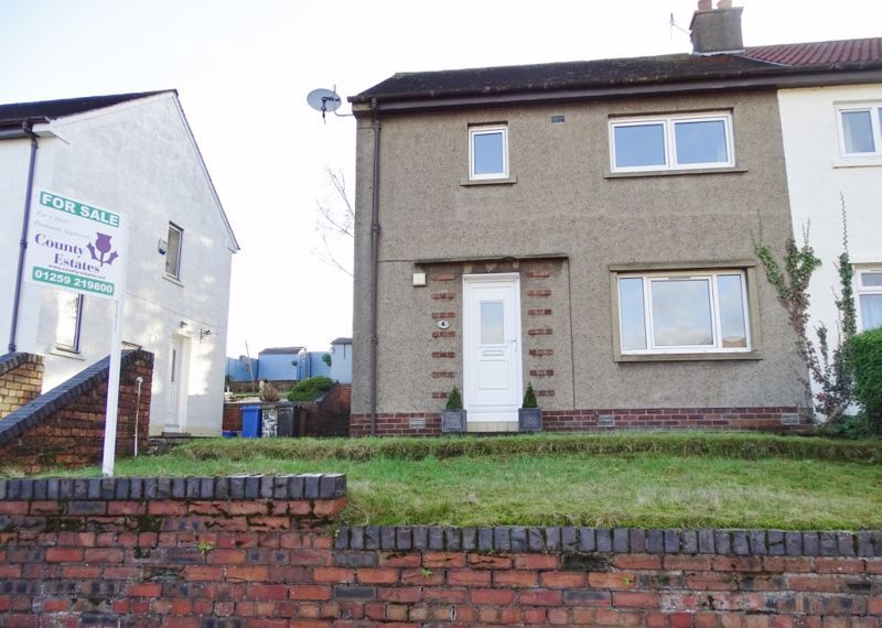 2 bed semidetached house for sale in Rosebank, Sauchie, Alloa FK10, £