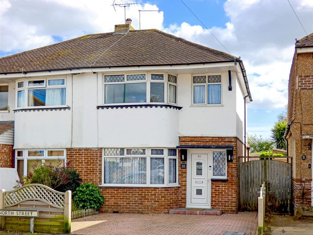 3 bed semidetached house for sale in North Street, Wick, Littlehampton
