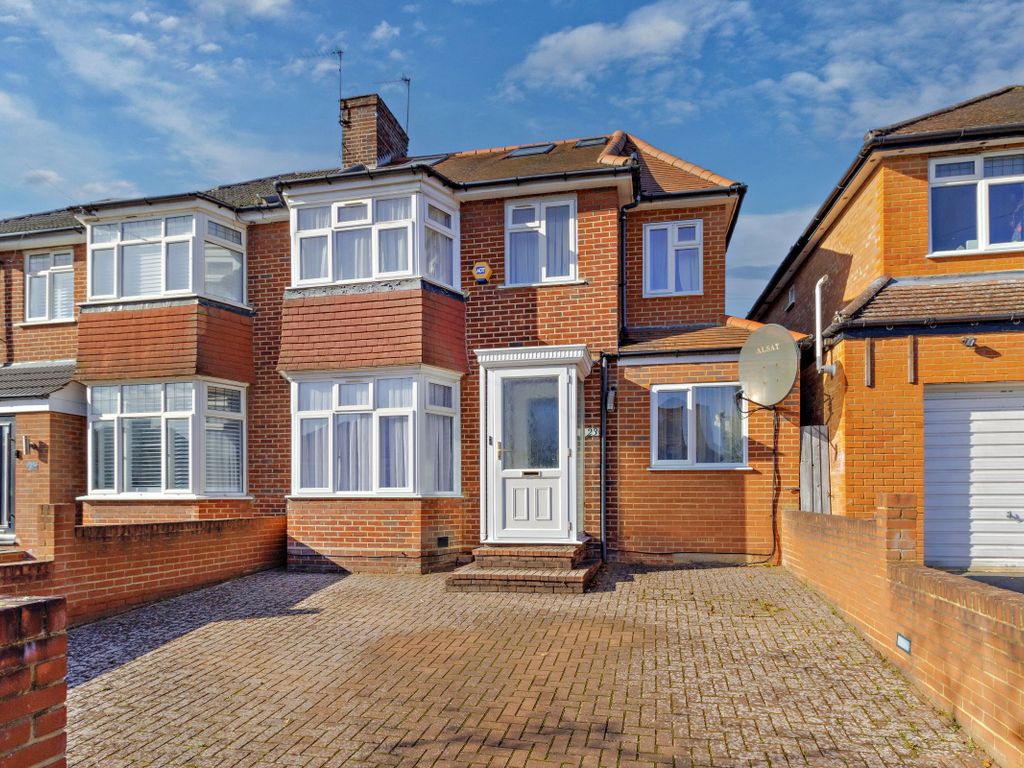 5 bed semidetached house for sale in Brantwood Gardens, Enfield EN2, £