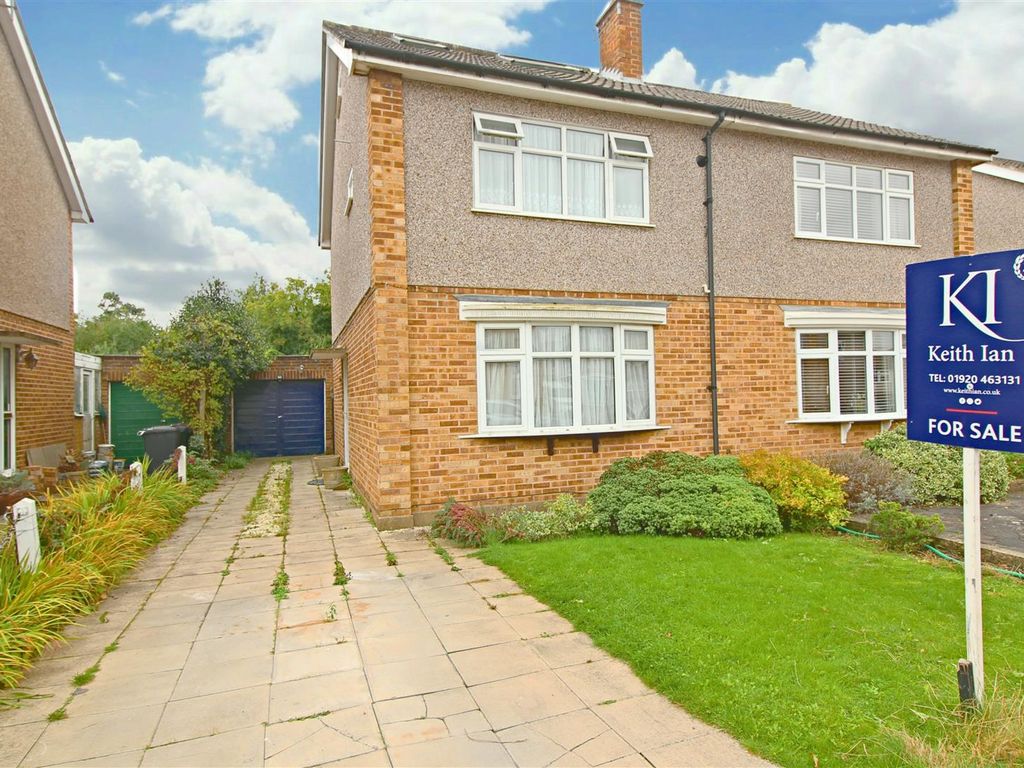 4 bed semidetached house for sale in Rockfield Avenue, Ware SG12, £499,995 Zoopla